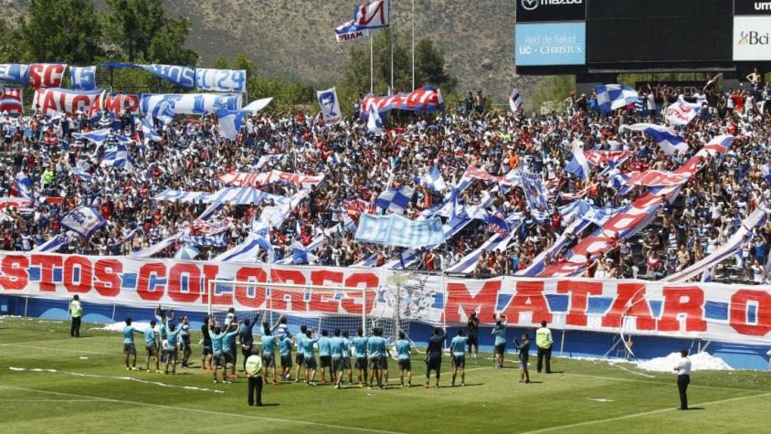 [VIDEOS] Clásico: La UC tuvo un animado "banderazo" en San Carlos