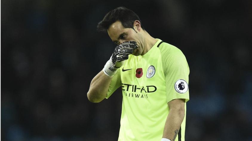 Manchester City y Claudio Bravo pierden tres puntos en los descuentos ante Middlesbrough