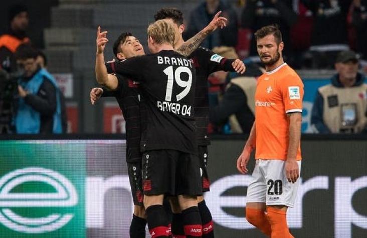 [VIDEO] Mira el golazo de Charles Aránguiz en el triunfo del Bayer Leverkusen