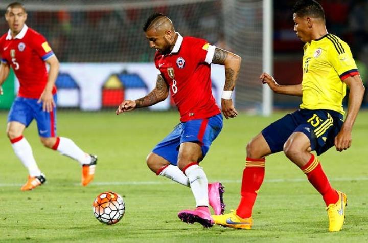 Chile desafía a Colombia en Barranquilla buscando ratificar la ilusión de ir al Mundial