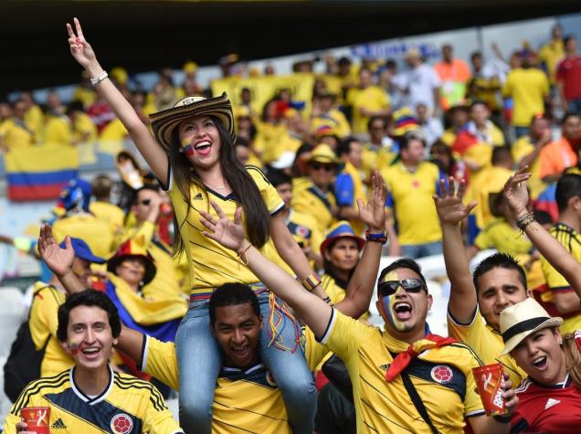[VIDEO] Hinchas colombianos apuestan por el triunfo ante Chile por Clasificatorias