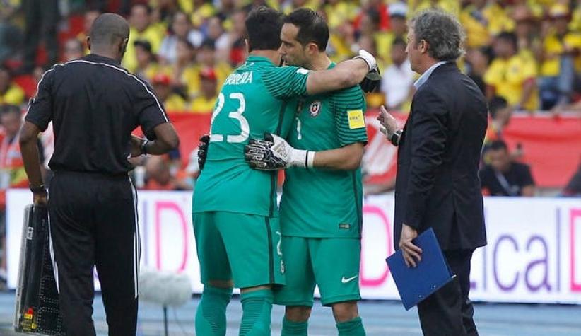 Claudio Bravo tras empate ante Colombia: "Nos vamos felices"