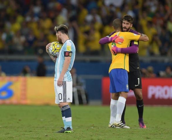 [VIDEO] La histeria en Argentina tras perder con Brasil y el dolor de Lionel Messi