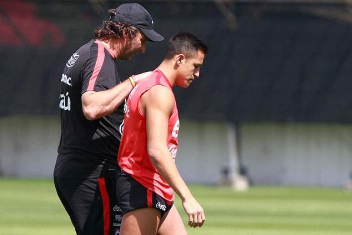 "La Roja" realiza trabajo físico en Pinto Durán sin Alexis, Puch ni Vidal