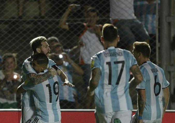 Messi encamina a un sólido triunfo de Argentina ante Colombia en Clasificatorias