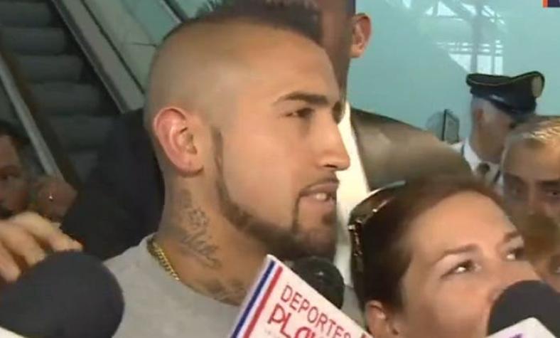 Vidal y mensaje antes de viajar a Alemania: “Cuando me coloco esta camiseta dejo todo en la cancha”