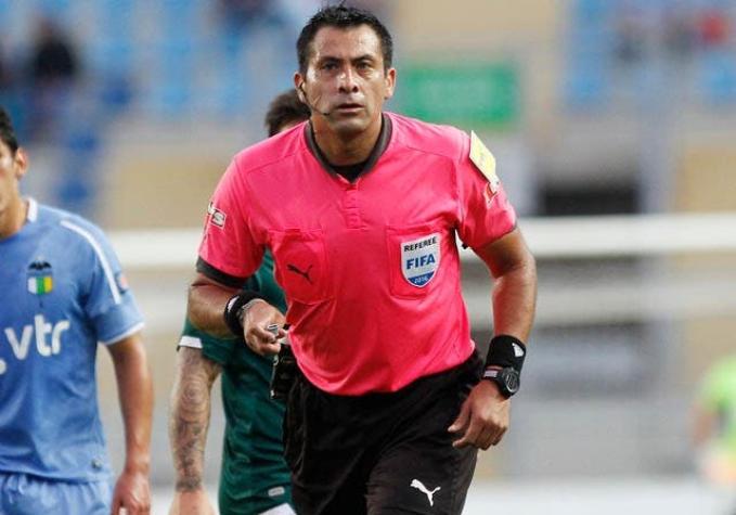 Chileno Julio Bascuñán arbitrará semifinal de vuelta de Copa Sudamericana