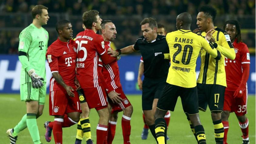 Bayern Münich sin Vidal pierde el Clásico de Alemania ante el Borussia Dortmund