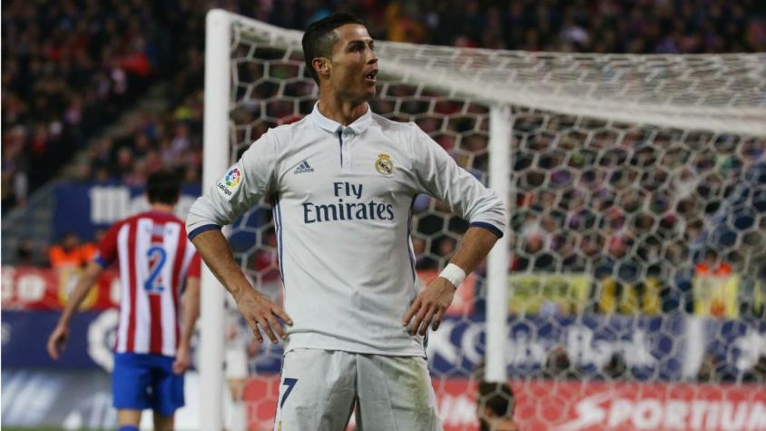Real Madrid golea al Atlético y sigue como líder gracias a triplete de Cristiano Ronaldo