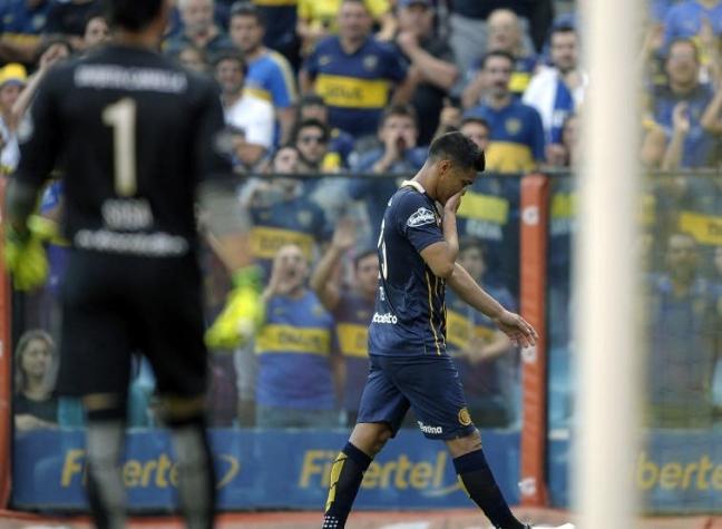 Colombiano Teófilo Gutiérrez fue multado por gestos contra hinchada de Boca en Argentina