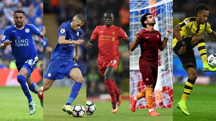 Estos son los cinco finalistas para el premio al Futbolista Africano del Año