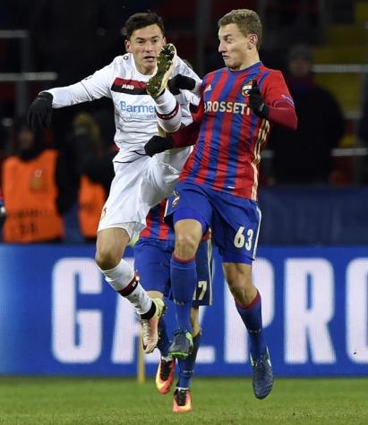 Bayer Leverkusen de Aránguiz iguala ante CSKA Moscú en la Champions