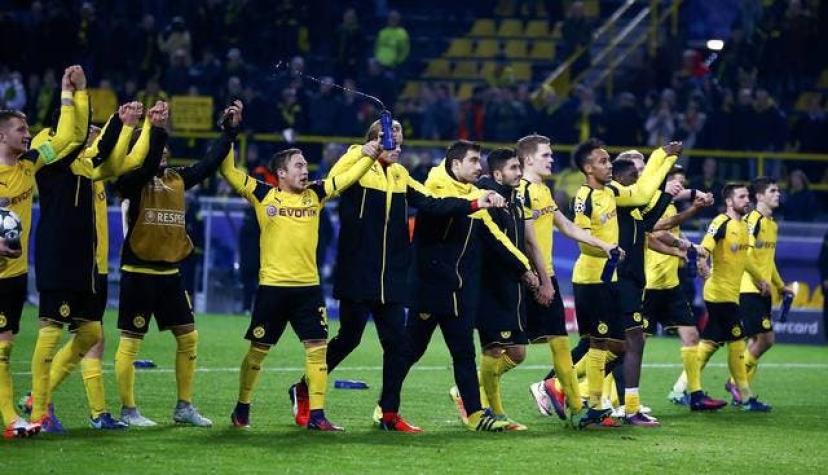 El triunfo del Dortmund por 8-4 es el partido con más goles en la historia de Champions