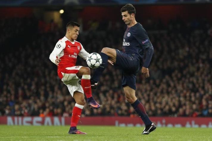 [Minuto a Minuto] Arsenal está igualando con PSG tras penal cometido a Alexis en Champions