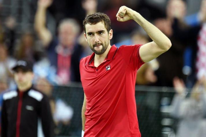 Cilic le da el primer punto a Croacia en la final de Copa Davis tras maratónico partido