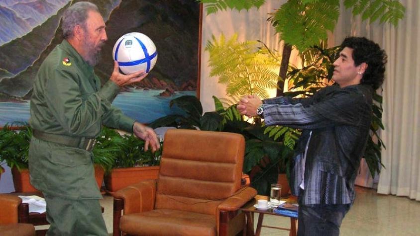 Llanto de Maradona por muerte de Fidel Castro: "Fue muy chocante, era como un segundo padre"
