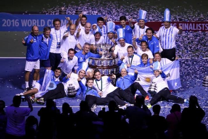 Locura y festejo total en Argentina tras sumar en histórica gesta la Copa Davis