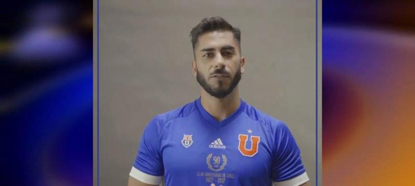 [VIDEO] Herrera y Beausejour llaman a ser "herederos del león" con la nueva camiseta de la "U"