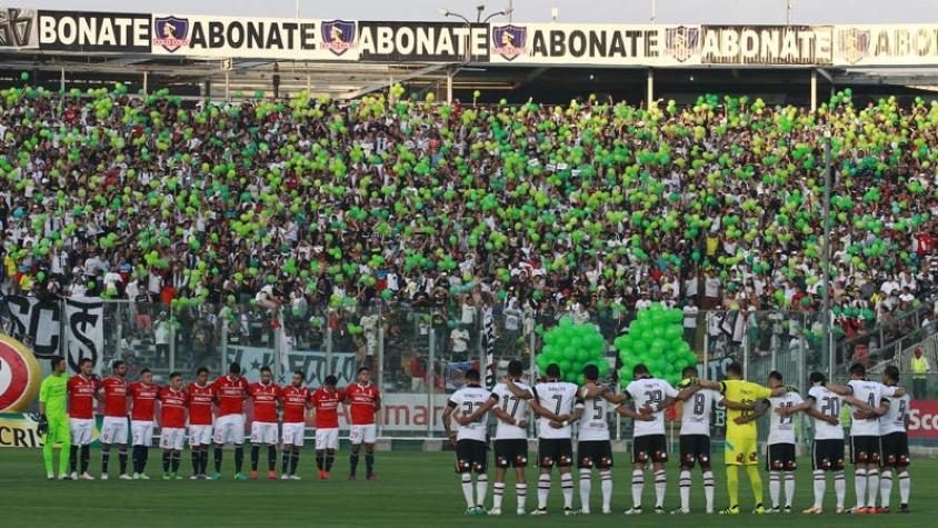 [VIDEO] El emotivo homenaje a Chapecoense en el clásico entre Colo Colo y la UC