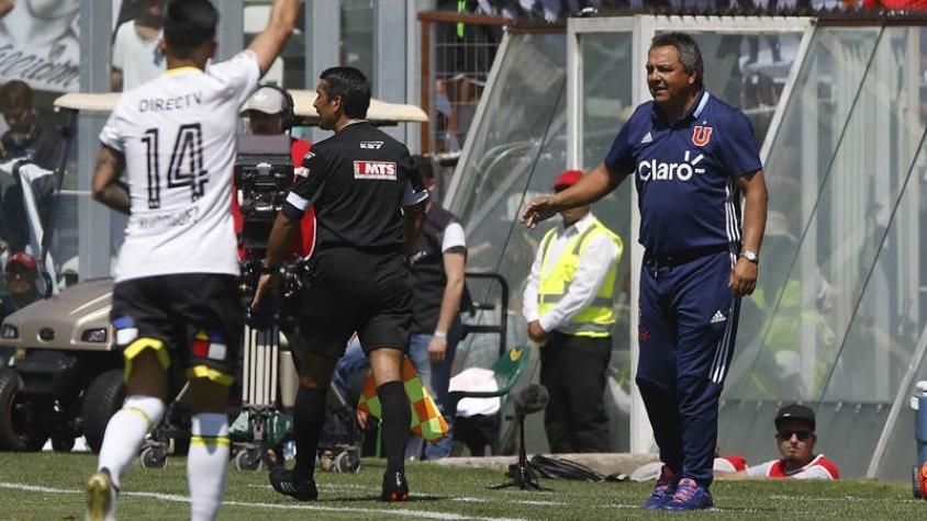 Castañeda defiende a la "U" y se compara con Colo Colo: "Tenemos los mismos puntos"