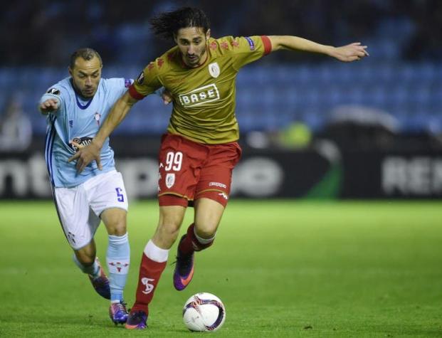 Revisa cómo le fue a los futbolistas chilenos en las Ligas de Europa
