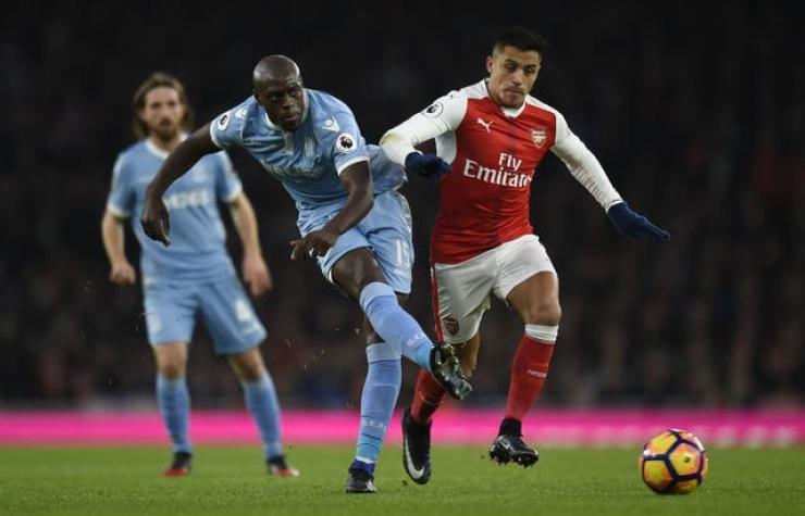 [Minuto a Minuto] Alexis Sánchez lidera el ataque de Arsenal ante Stoke City