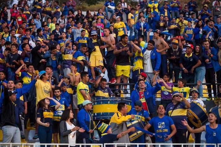 [VIDEO] El banderazo de los hinchas de Everton de cara a la final de Copa Chile