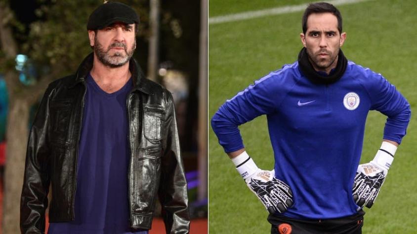 [VIDEO] La feroz burla de Eric Cantona a Claudio Bravo y la defensa del City