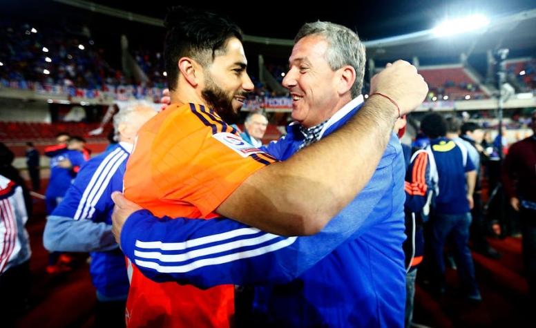 Herrera continúa en la "U" y junto a Heller se comprometen "a trabajar unidos"