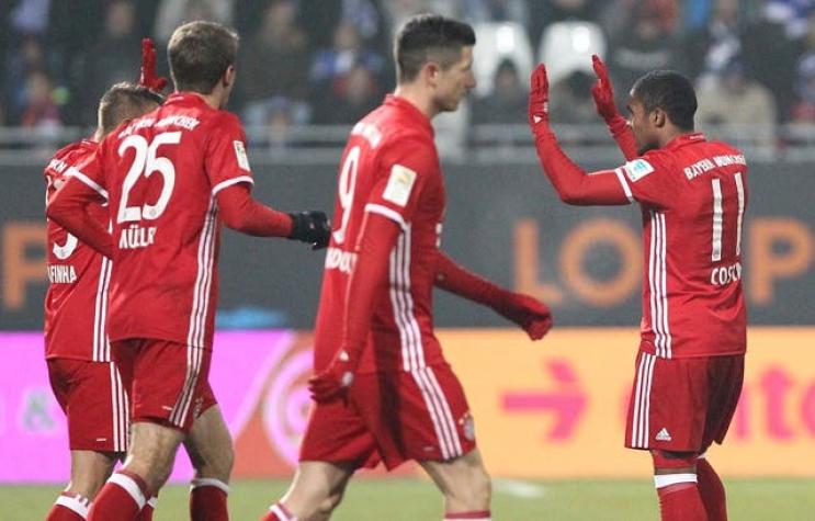 Bayern Munich de Vidal logra importante victoria y es líder de la Bundesliga