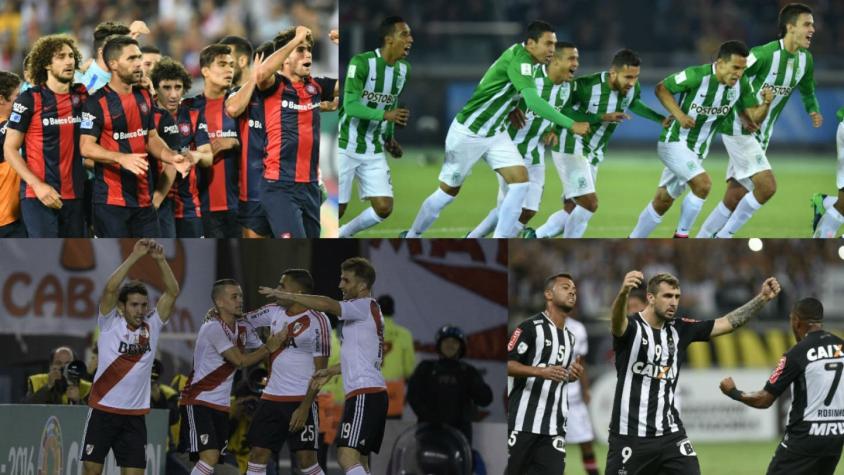 Estos son todos los posibles rivales de los clubes chilenos en la Copa Libertadores 2017