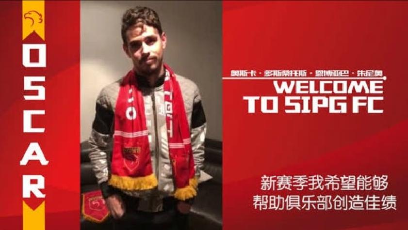 Brasileño Oscar deja Chelsea y firma millonario contrato en club de China