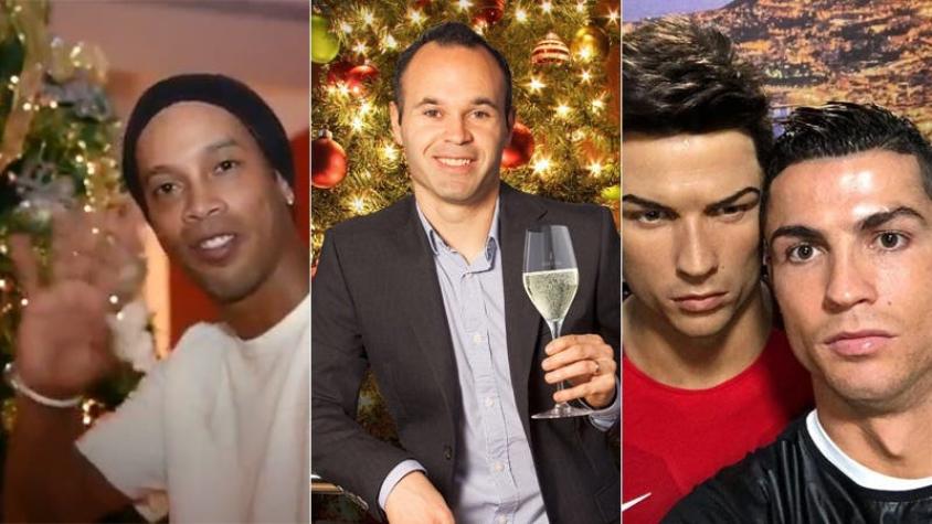 De Ronaldinho a Cristiano: Los saludos navideños de los astros del fútbol