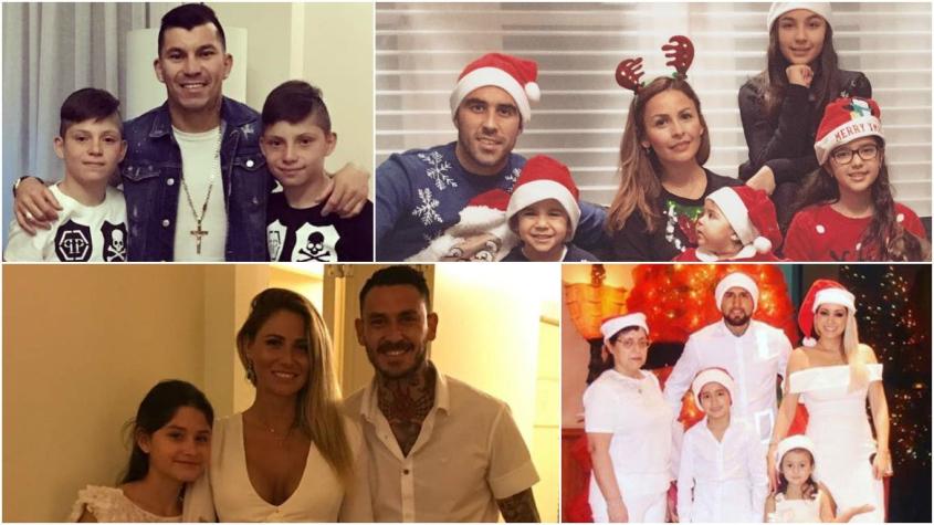 Así vivieron las celebraciones de Navidad los futbolistas chilenos