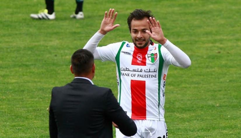 Mathías Vidangossy deja Palestino y descarta por ahora llegar a Colo Colo