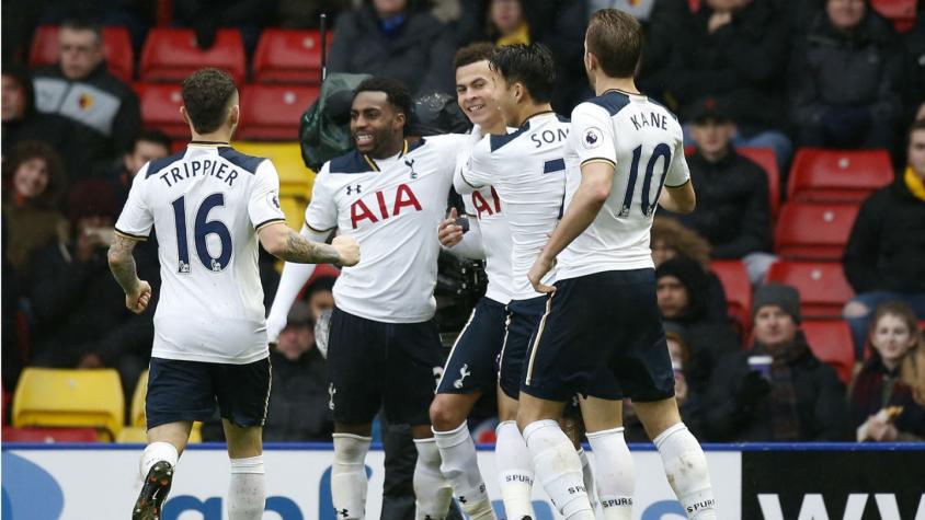 Tottenham golea y sobrepasa a Manchester City de Bravo en la Premier League