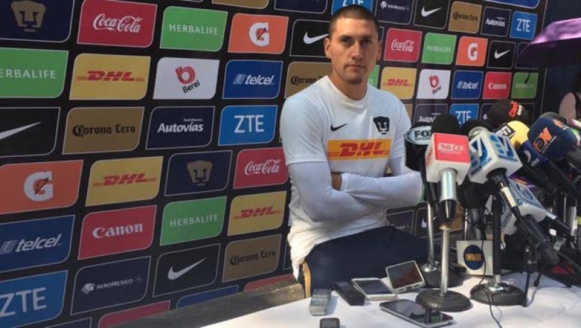 Castillo quiere un título con Pumas y asegura que la mexicana "es mejor que la liga chilena"