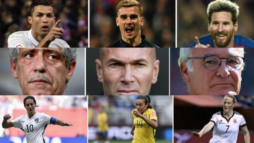 Este lunes se conoce al mejor futbolista 2016 en los premios "The Best" de la FIFA