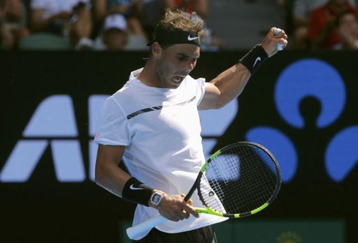 Rafael Nadal gana en su debut en el Abierto de Australia