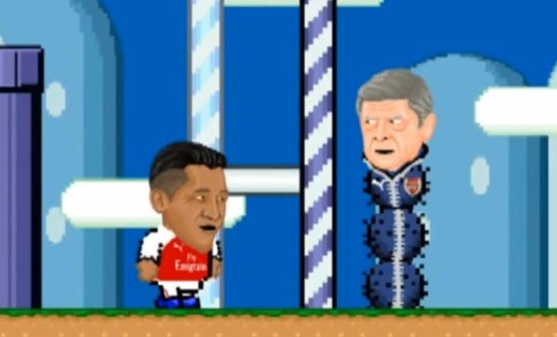 [VIDEO] La parodia a Alexis Sánchez al estilo del afamado juego Mario Bros