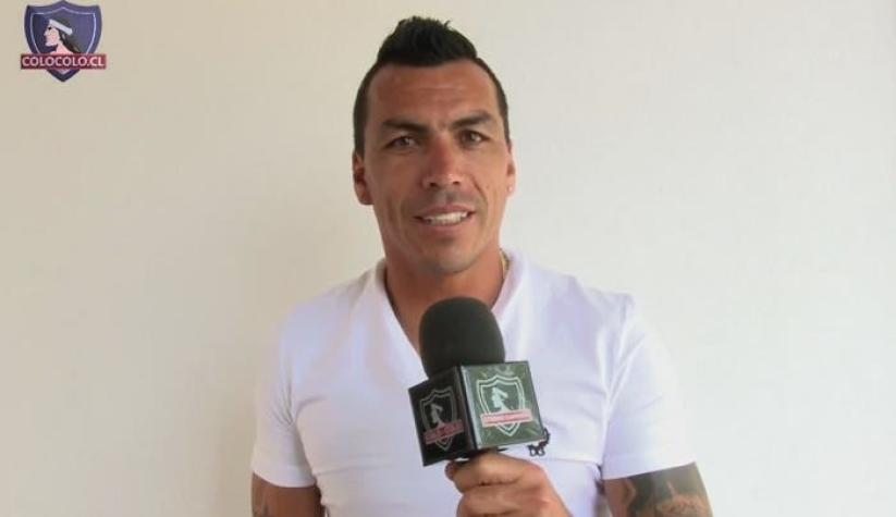 [VIDEO] Esteban Paredes invita a hinchas de Colo Colo a vivir amistoso y "Noche Alba" por Canal 13