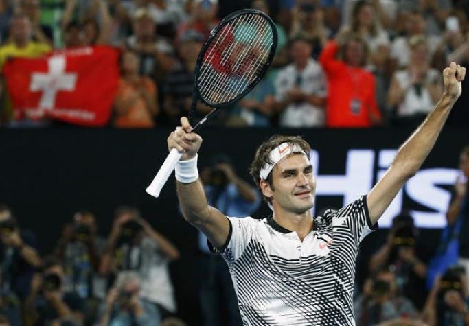 Roger Federer avanza a cuartos de final del Abierto de Australia