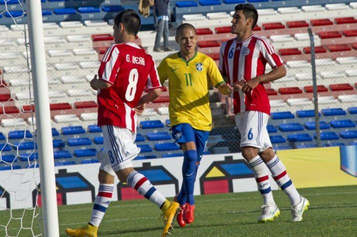 [VIDEO] Mira los goles con que Brasil se impuso a Paraguay en el Sudamericano Sub 20