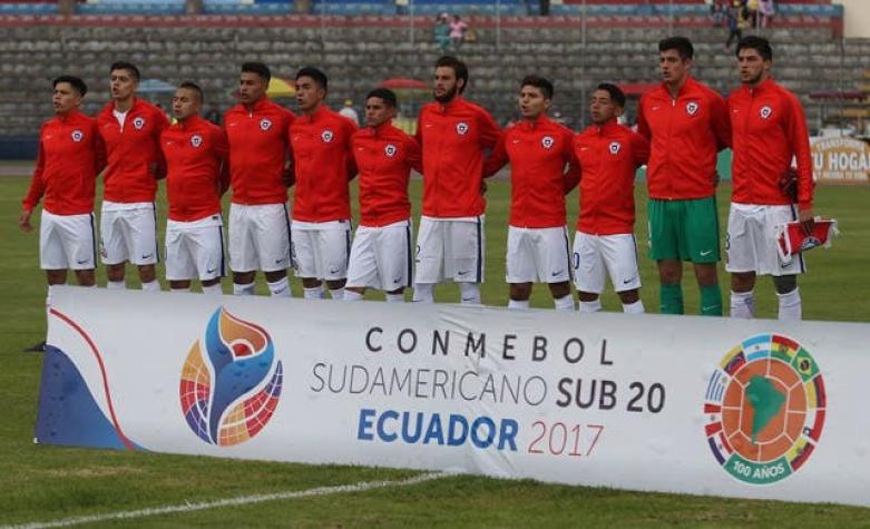 Chile enfrenta a Colombia buscando acceder al hexagonal final del Sudamericano Sub 20