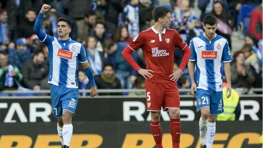 Sevilla de Sampaoli pierde ante Espanyol y cede terreno en la liga española