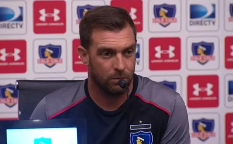 [EN VIVO] Sigue la conferencia del técnico Pablo Guede en Colo Colo