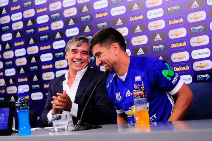 [VIDEO] La divertida broma de David Pizarro en medio de su presentación en la "U"