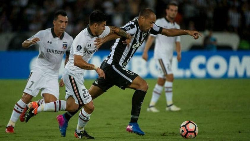 Colo Colo cae ante Botafogo en su estreno en la Copa Libertadores 2017