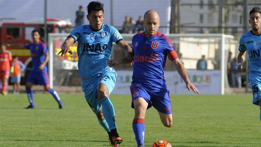 Malas noticias en la "U": debutará ante Iquique con dos sensibles bajas y sin hinchas