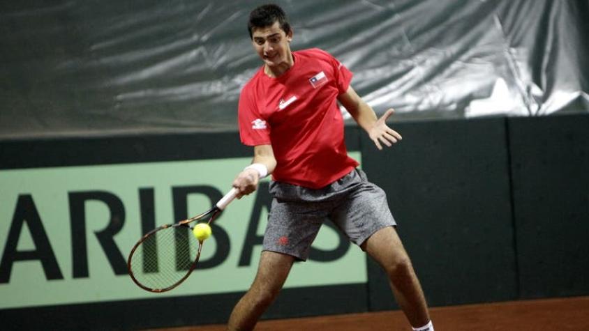 Tomás Barrios le da el cuarto punto a Chile en Copa Davis ante República Dominica